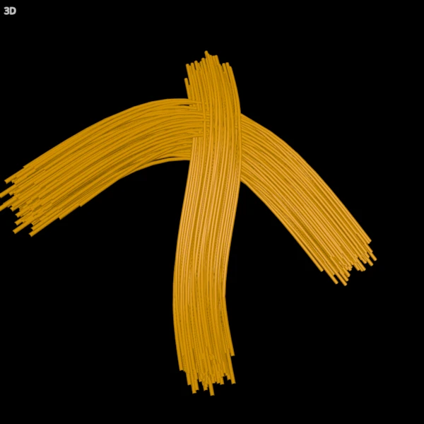 The same tubes in one amber colour